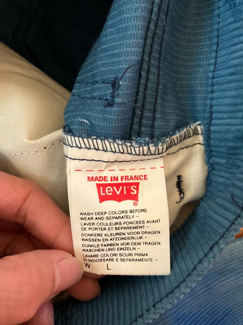 Levi's デッドストック コーデュロイパンツ フランス ヴィンテージ
