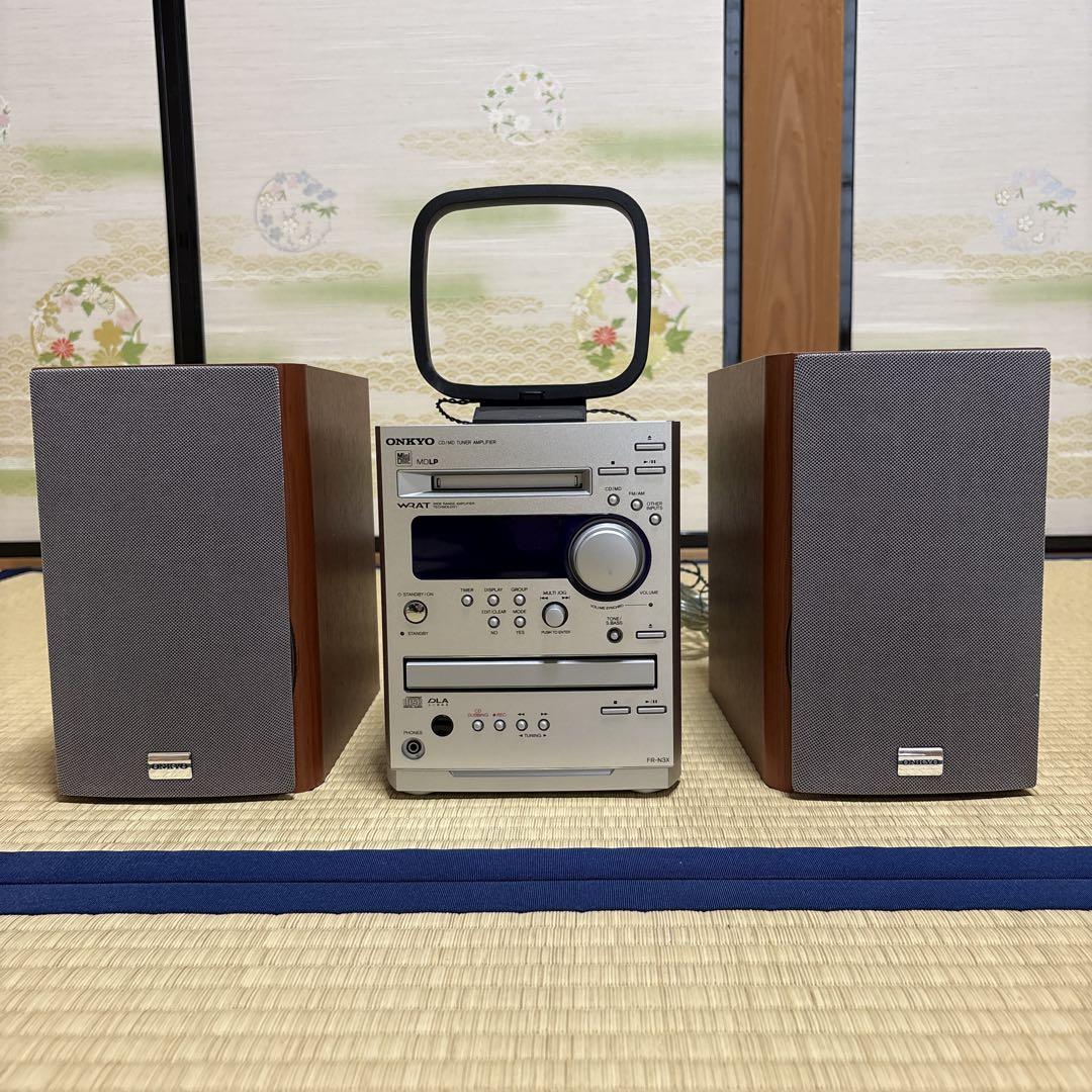 ONKYO FR-N3X CD MD ミニコンポ ONKYO FR-N3X MD CD チューナー - メルカリ