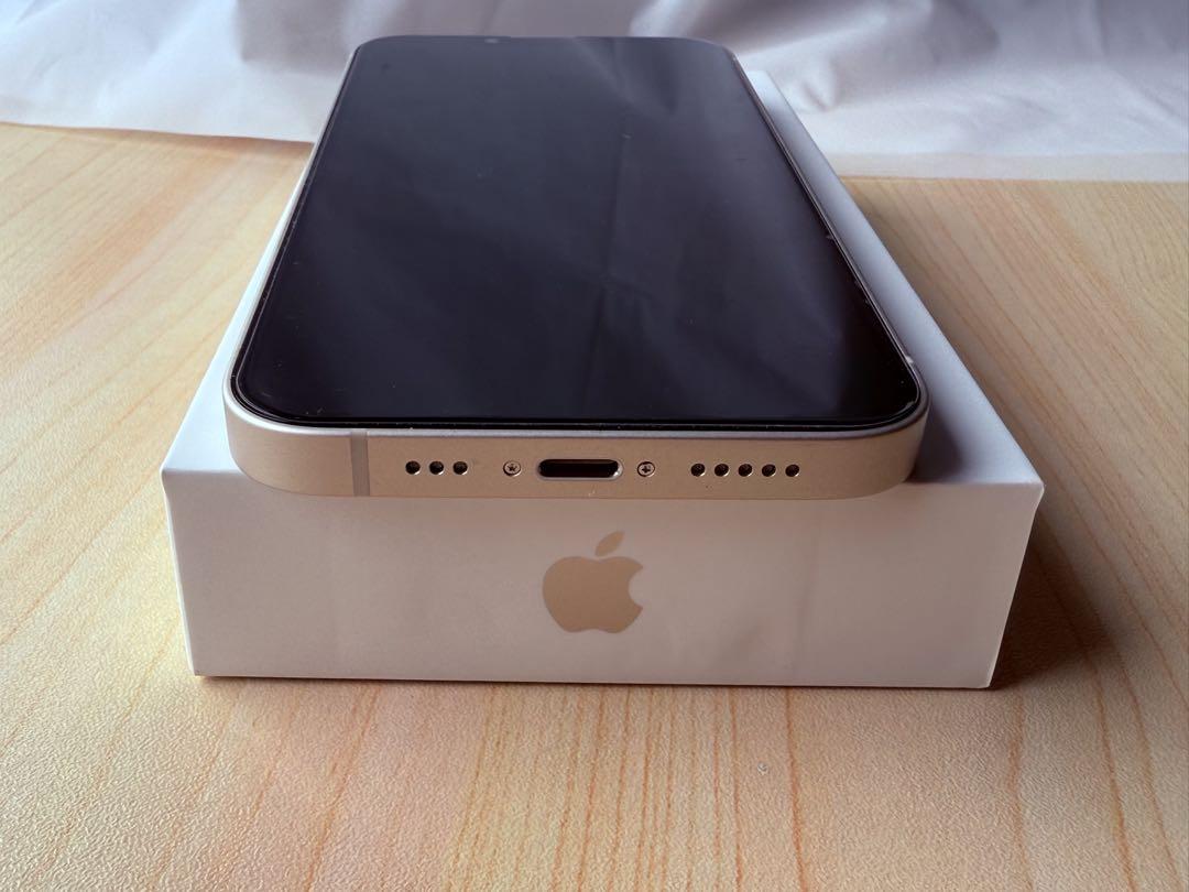 iPhone13 256GB スターライト【バッテリー100%】おまけ付き