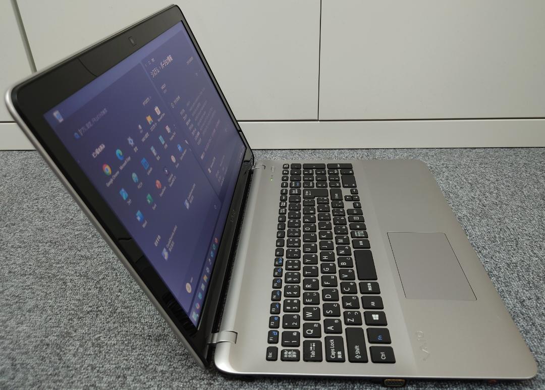 ★交渉成立済★　美品 VAIO S15 corei3 SSD256GB+HDD