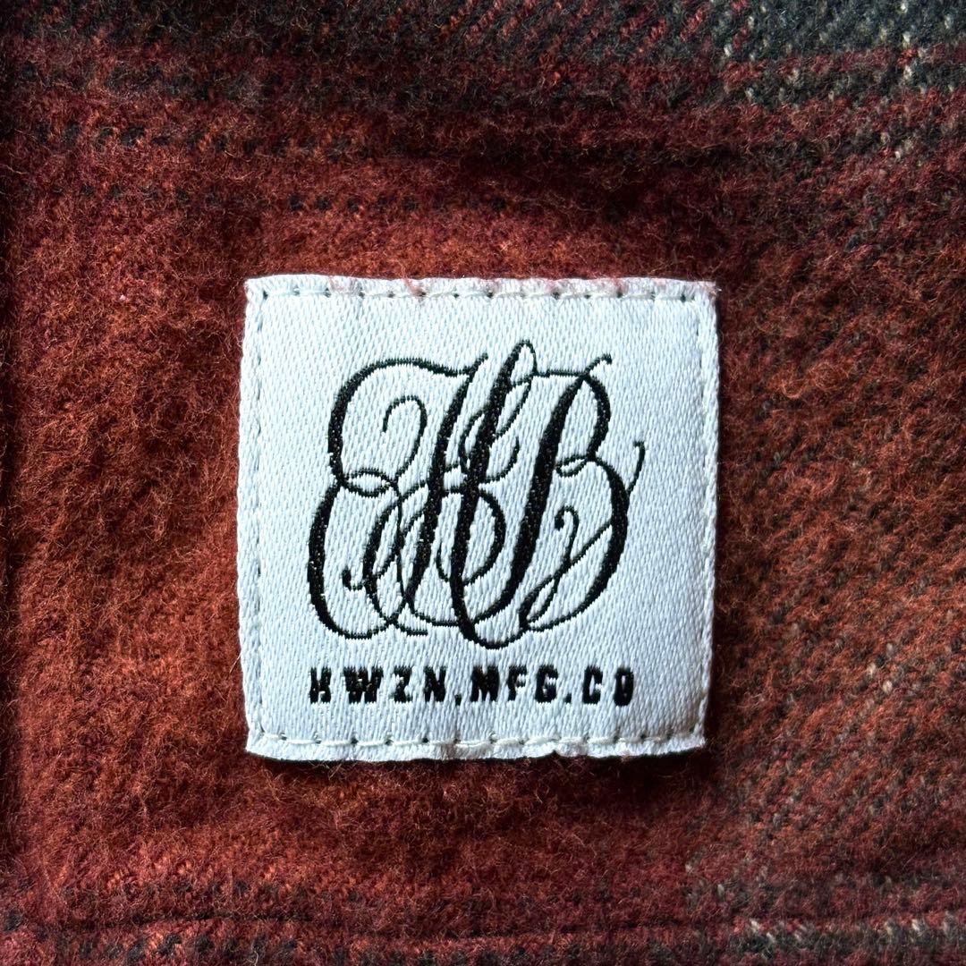 ハウゼンブロス フランネルクラシックシャツ シャドーチェック Mサイズ ハウゼンブロス フランネルクラシックシャツ シャドーチェック Mサイズ