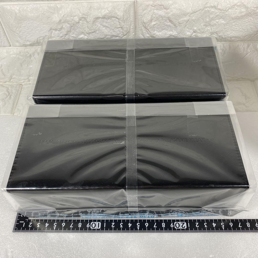 ハイクラス ロング カードボックス ブラック2021（750枚収納）x2セット