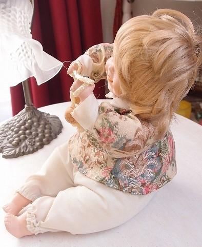 福袋セール からくり 赤ちゃん人形 オルゴール ハンドメイド・手芸 ビスク 人形