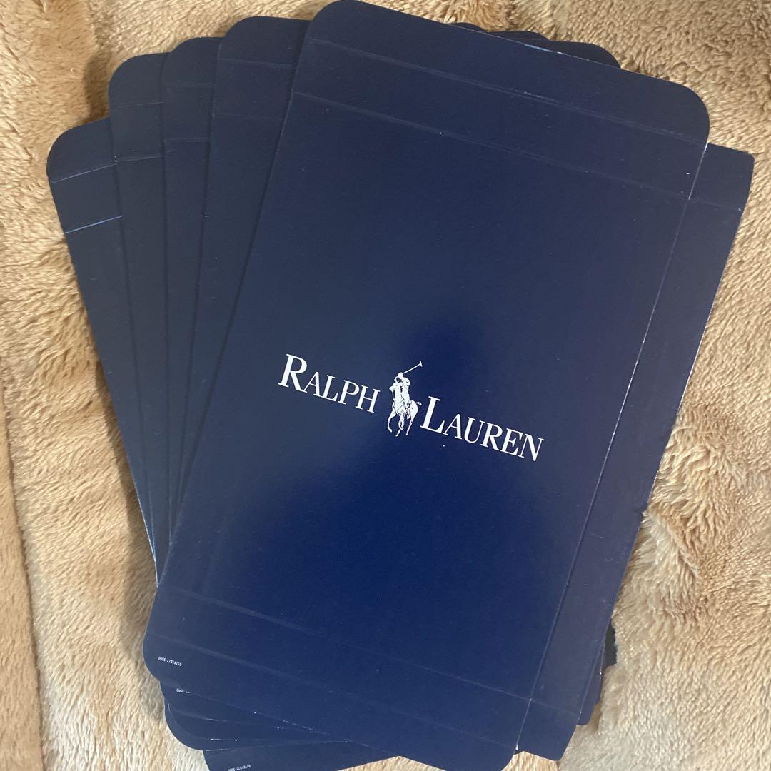 Ralph Lauren ギフトボックス 5枚セット ネイビー