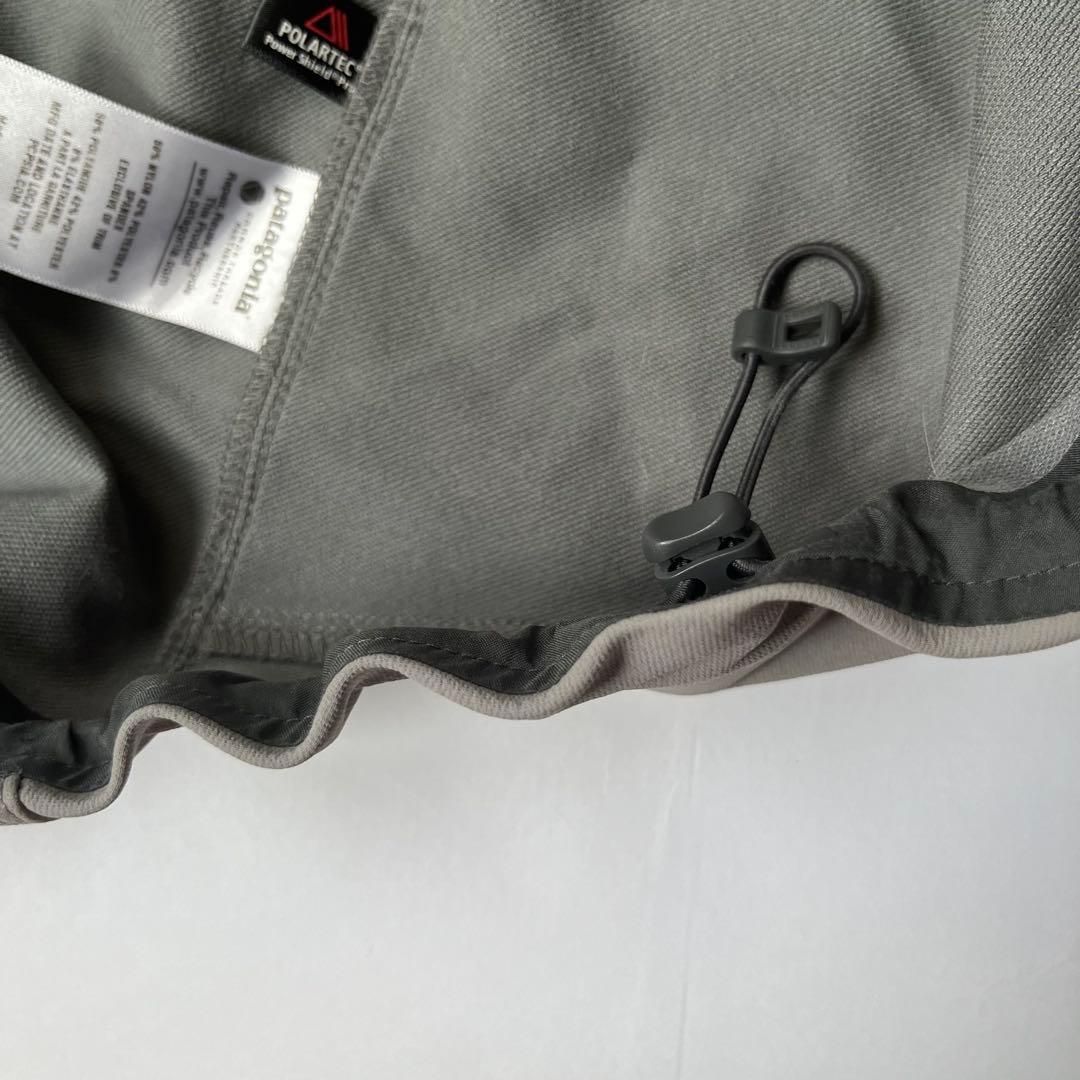 パタゴニア ソフトシェルジャケット アウトドア ミドルレイヤー　S ブルゾン