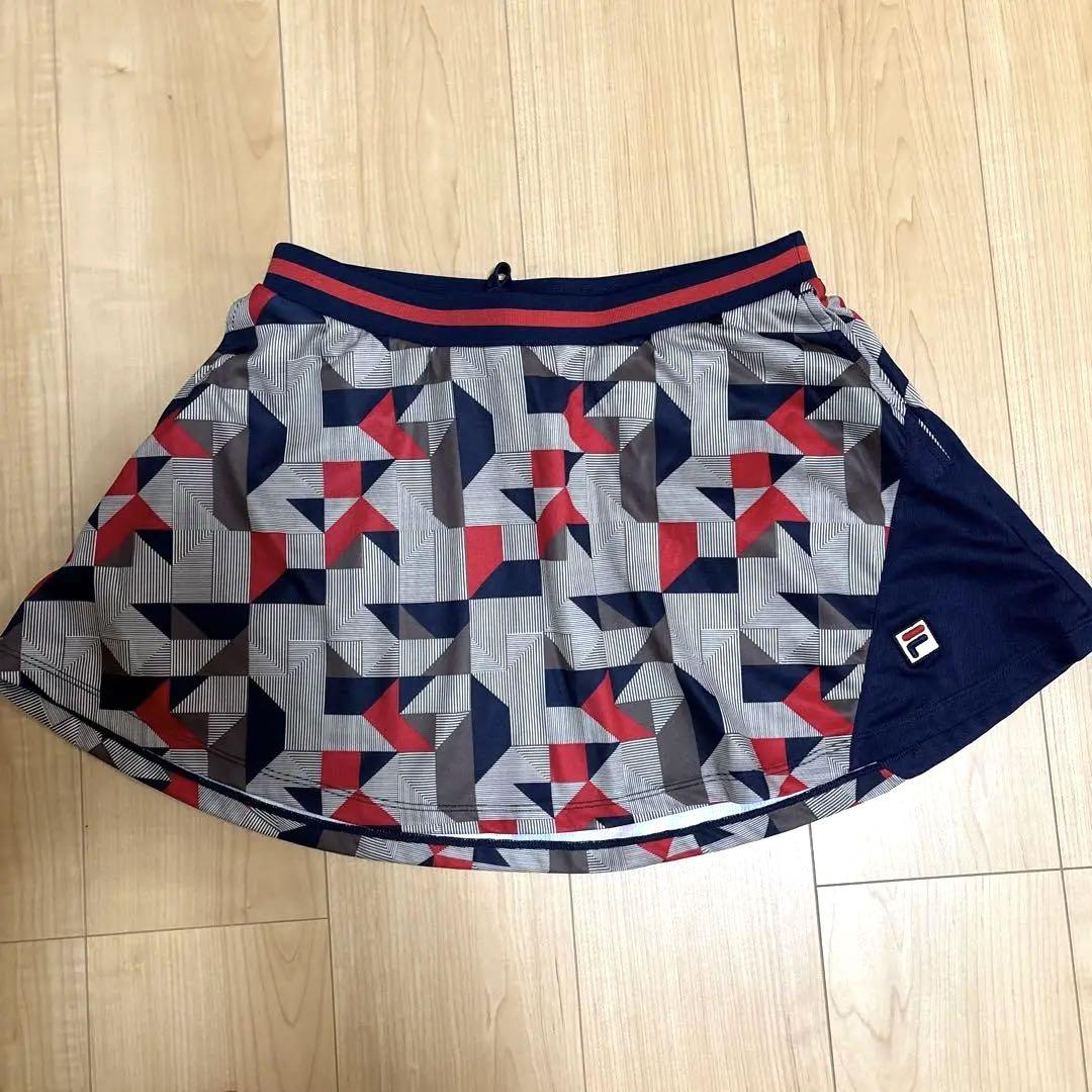 スコート　フィラ　昭和　レトロ フィラ FILA テニスウェア スコート ピンクS 昭和レトロ - メルカリ