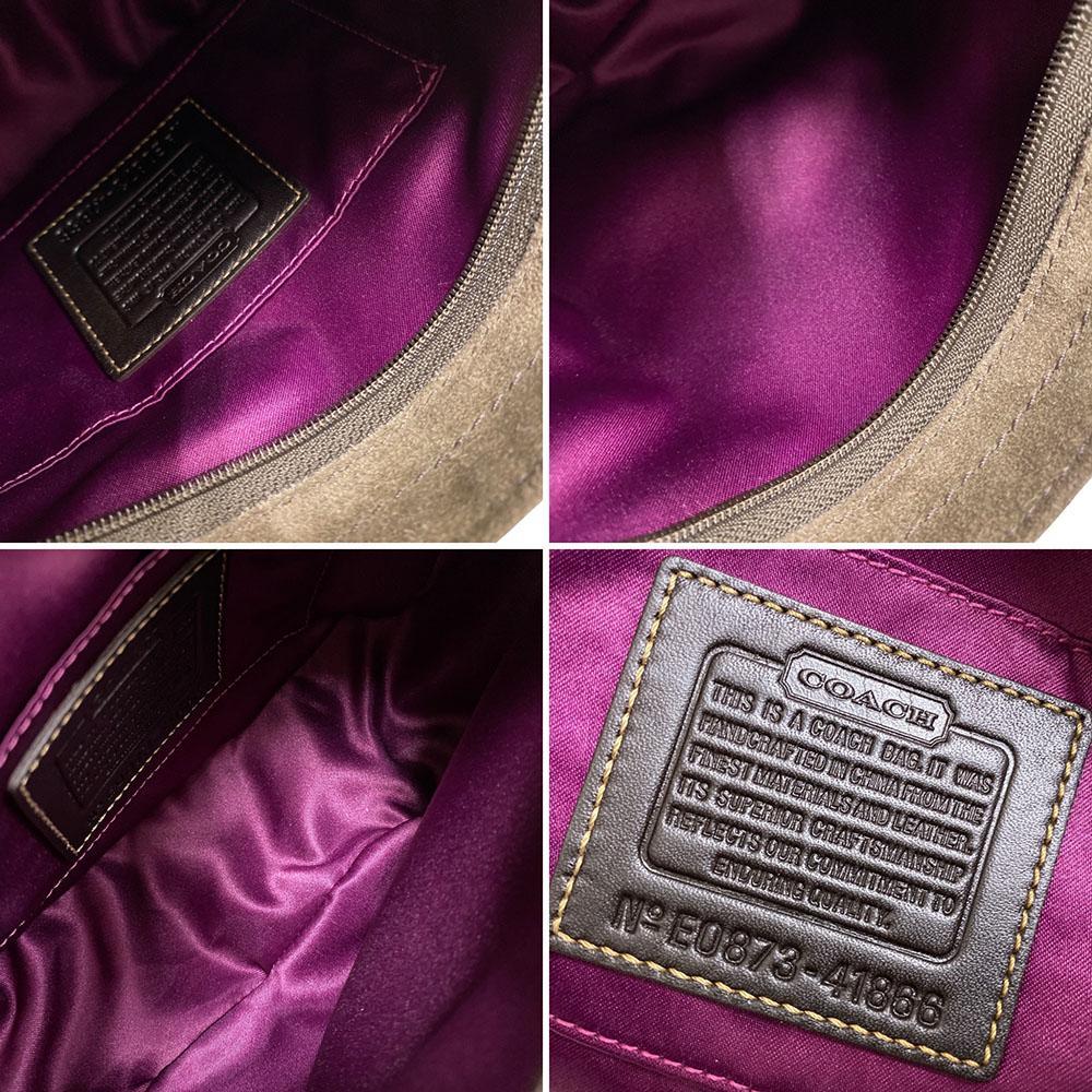 レア COACH コーチ ショルダーバッグ ハンドバッグ ホーボー