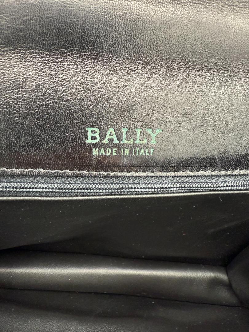 BALLY レザー　ターンロック　ワンハンドル　ハンドバック