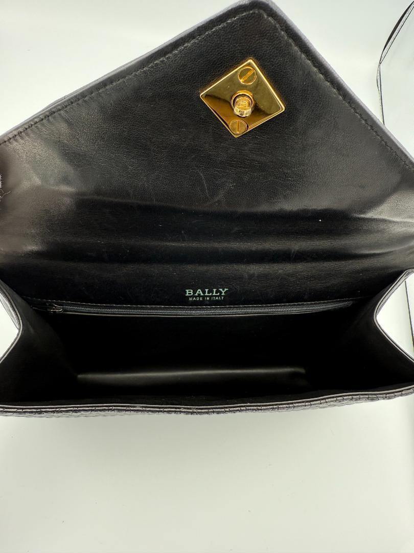 BALLY レザー　ターンロック　ワンハンドル　ハンドバック
