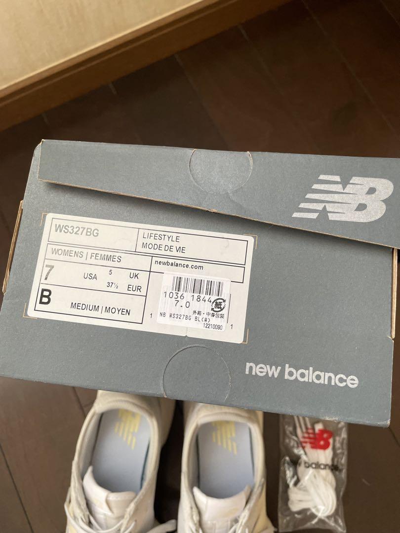 New Balance ニューバランス WS327BG  ベージュ ライトグレー