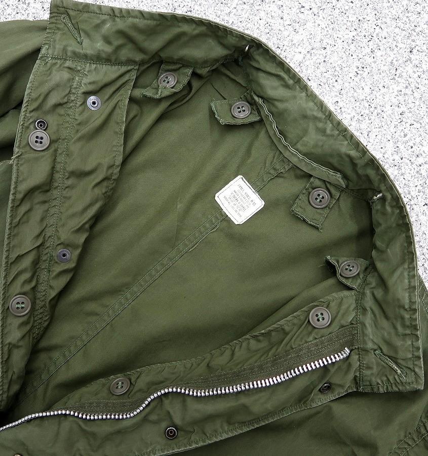 希少 初期型 XS 米軍実物 60s M-65 モッズコート アルミジッパー ①