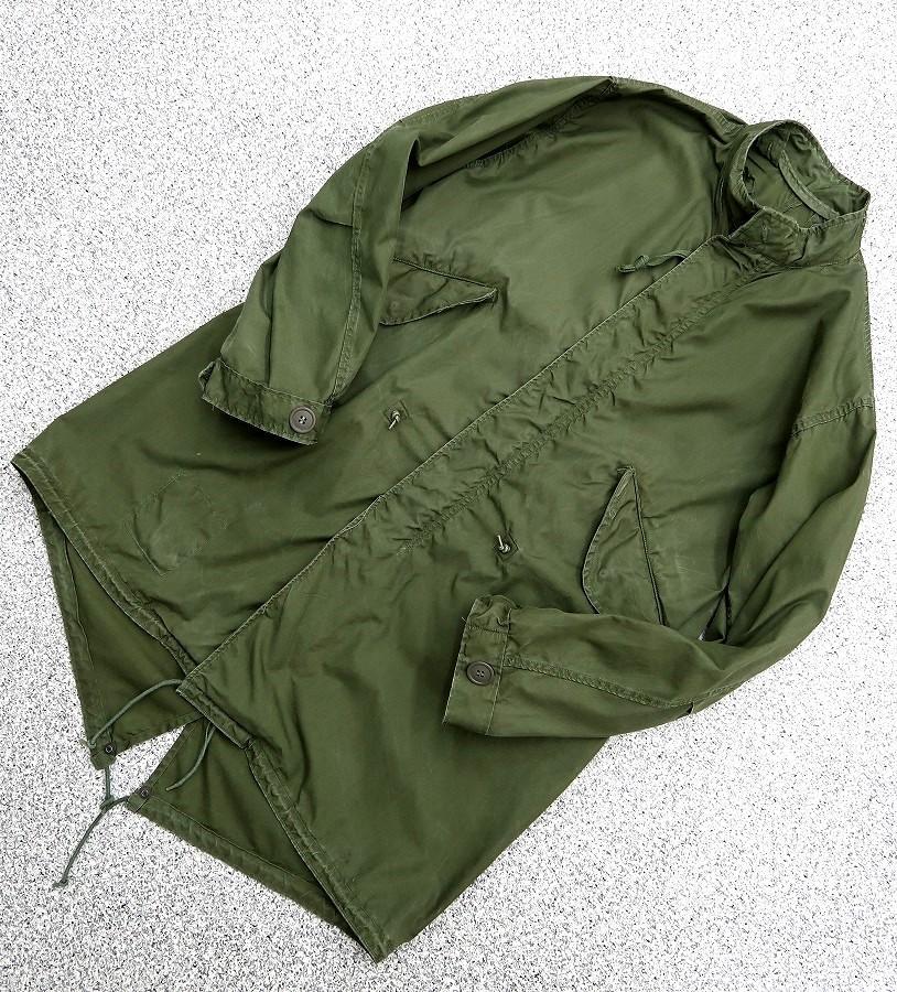 希少 初期型 XS 米軍実物 60s M-65 モッズコート アルミジッパー ①
