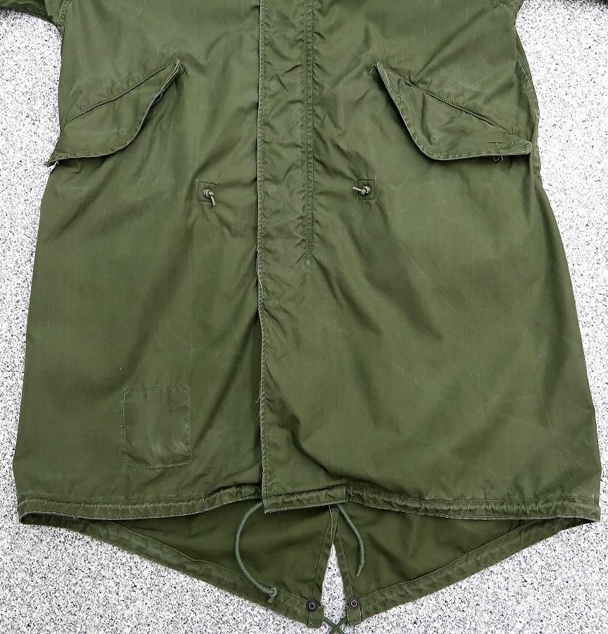 希少 初期型 XS 米軍実物 60s M-65 モッズコート アルミジッパー ①
