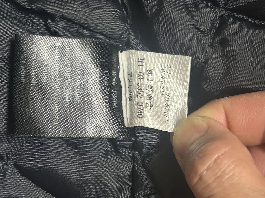 Schott 613US ダブルライダースジャケット ブラック 34