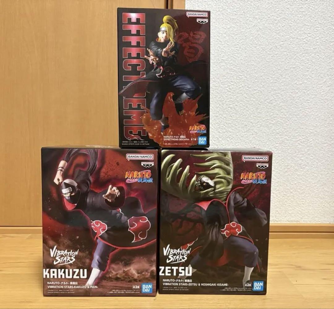 NARUTO デイダラ 角都 ゼツ 3種 フィギュア - メルカリ