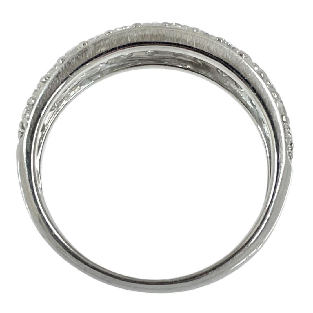 Pt900 ダイヤモンド 1.00ct パヴェ ダイヤ リング 指輪 プラチナ