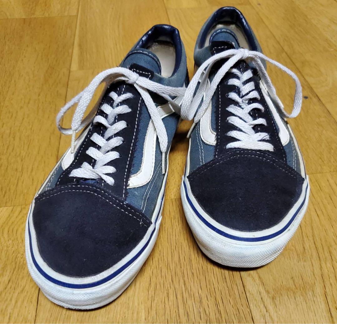 vintage VANS オールドスクール JAZZ /USA製/ネイビー - メルカリ