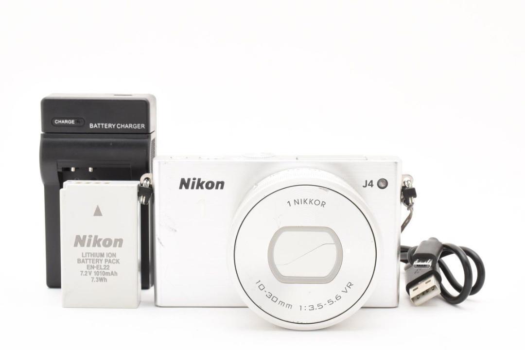 【大人気】 Nikon ニコン 1 J4 レンズキット ミラーレス一眼カメラ Amazon | Nikon ミラーレス一眼 Nikon1 J4 標準パワーズーム