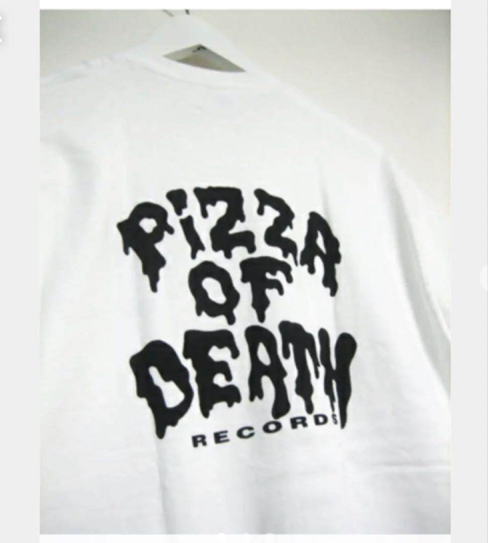 pizza of death Tシャツ ホワイト サイズ:Ｌ