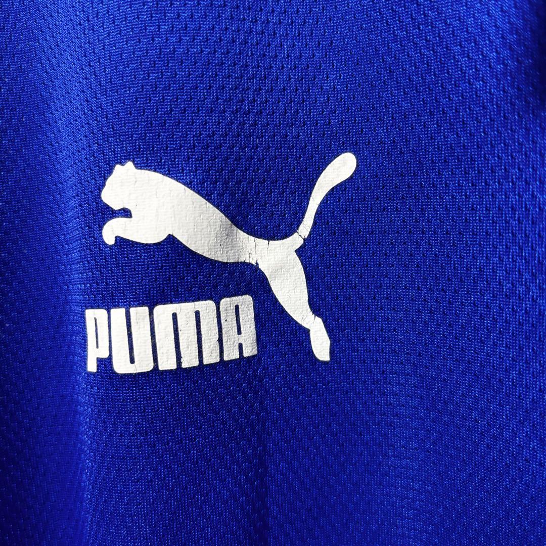 新品 未使用 PUMA プーマ ユニフォーム ゲームシャツ XO 青 ブルー