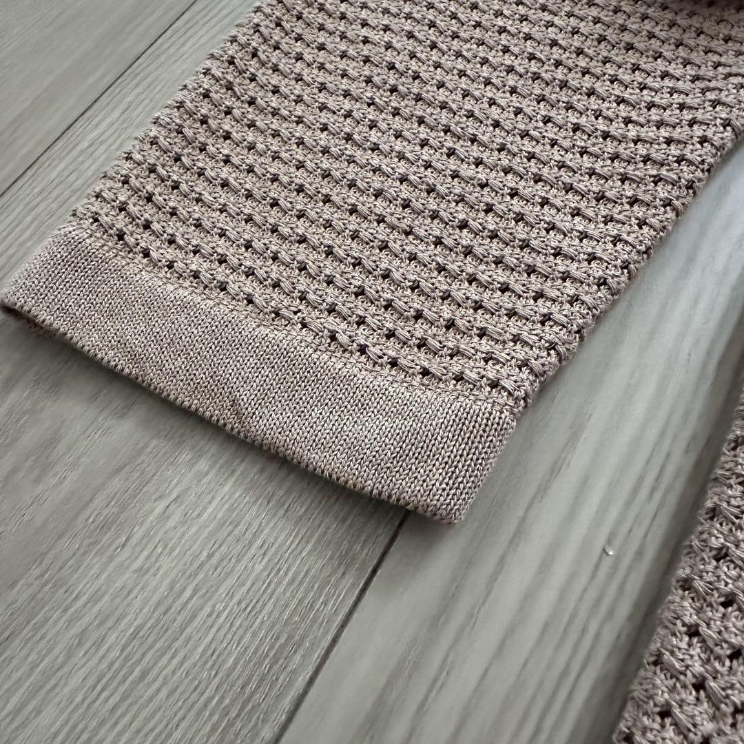 【BATONER】SUMMER KNIT VNECK CARDIGAN 3