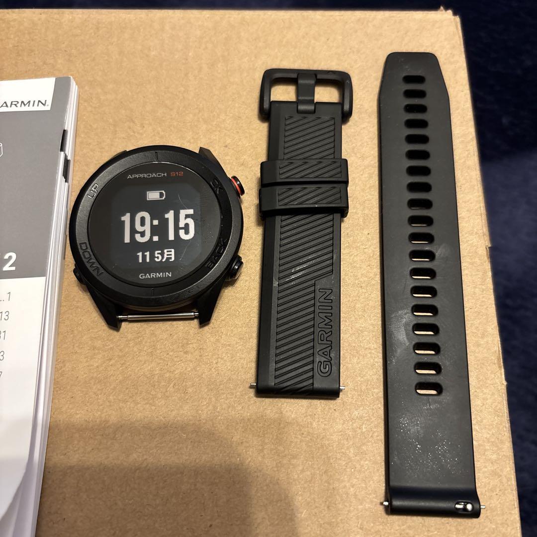 【中古】GARMIN ガーミン　APPROACH S12 GPSゴルフウォッチ