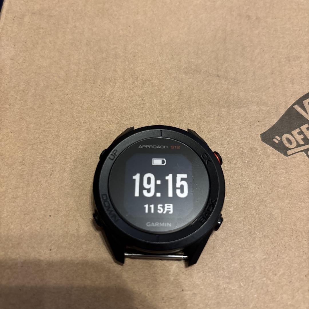 【中古】GARMIN ガーミン　APPROACH S12 GPSゴルフウォッチ
