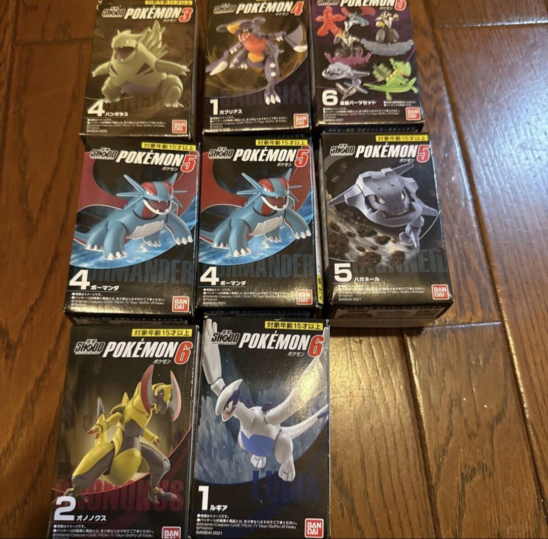 掌動SHODO ポケモン　8BOXセット