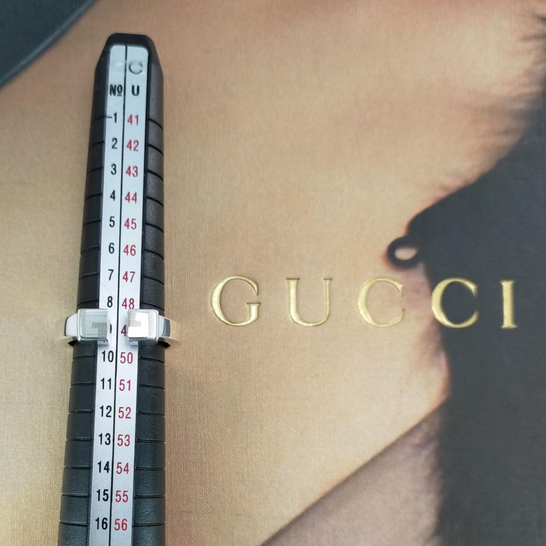 専用☆SALE☆【GUCCI】Gロゴ GG ブロック リング 9号 654