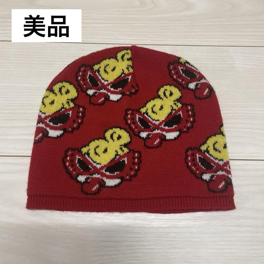 ‹ 新品›ヒスミニ ヒステリックグラマー Y2K ビーニー ニット帽 レッド 赤 HYSTERIC MINI - ヒスミニ ニット帽の通販 by hys☆hys