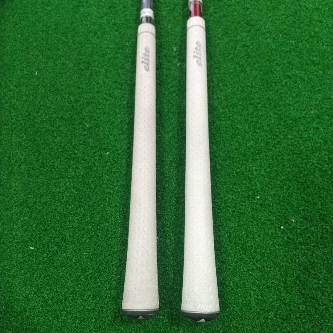 カナカナ様用ユーティリティ 短尺 eliteグリップ 21度27度二本セット