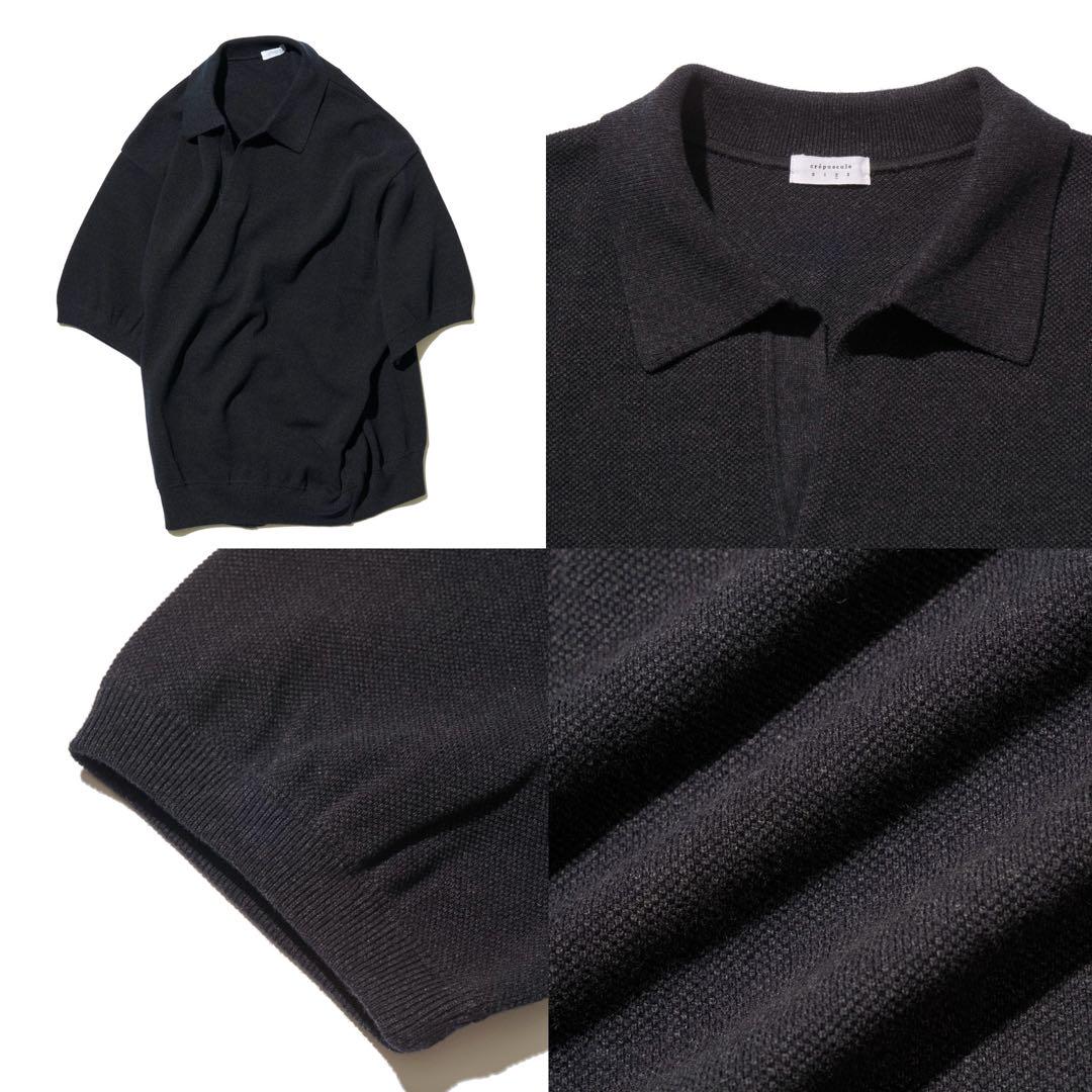 crepuscule - Moss Stitch Polo 未使用(完売品)