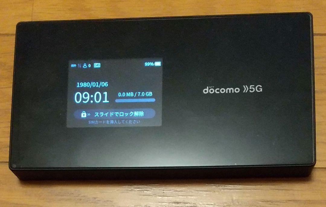 docomo Wi-Fi STATION SH-52A SIMロック解除済