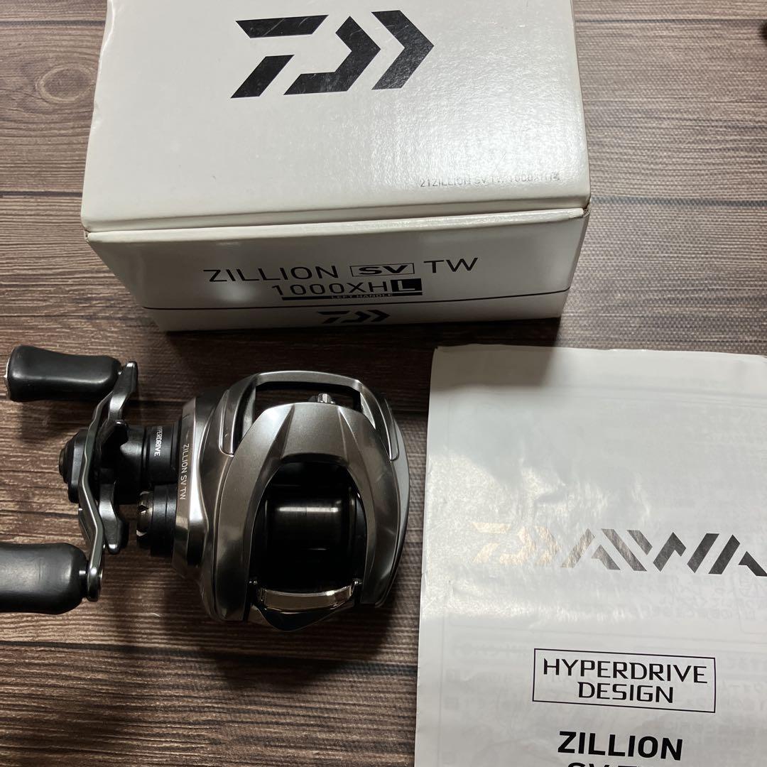 【美品】ダイワ 21 ZILLION SV TW 1000XHL ジリオン