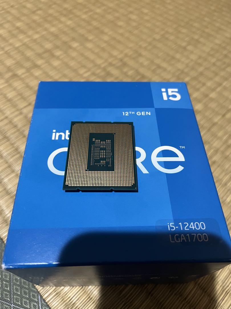 自作PCパーツセットi5-12400,B660M,DDR4 3200 32gb