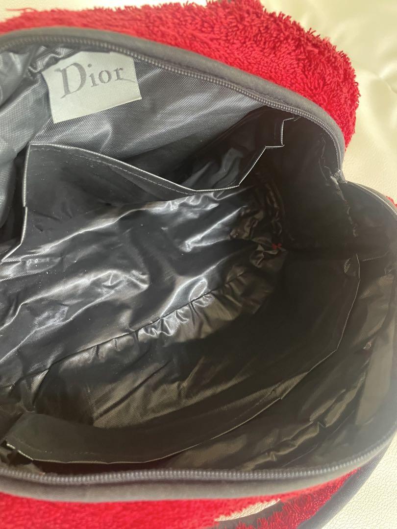 Christian Dior パイル地バッグ タオル地バッグ