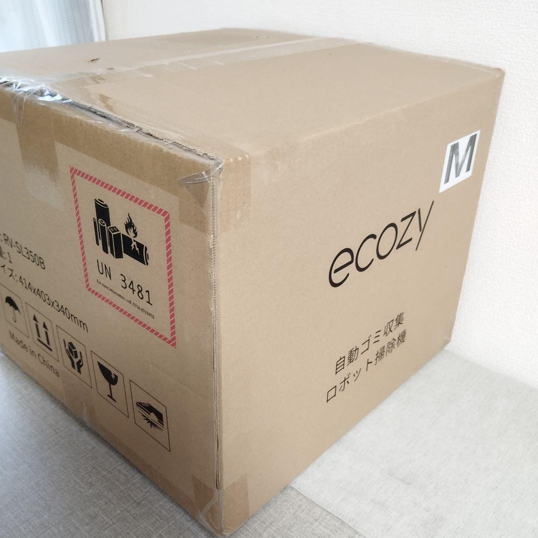 新品 ecozy ロボット掃除機 RV-SL350B 本体 LDS エコジー