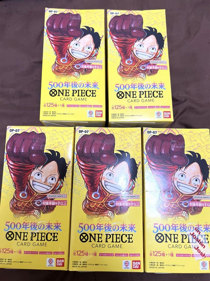 ワンピース500年後の未来テープ付き5BOX