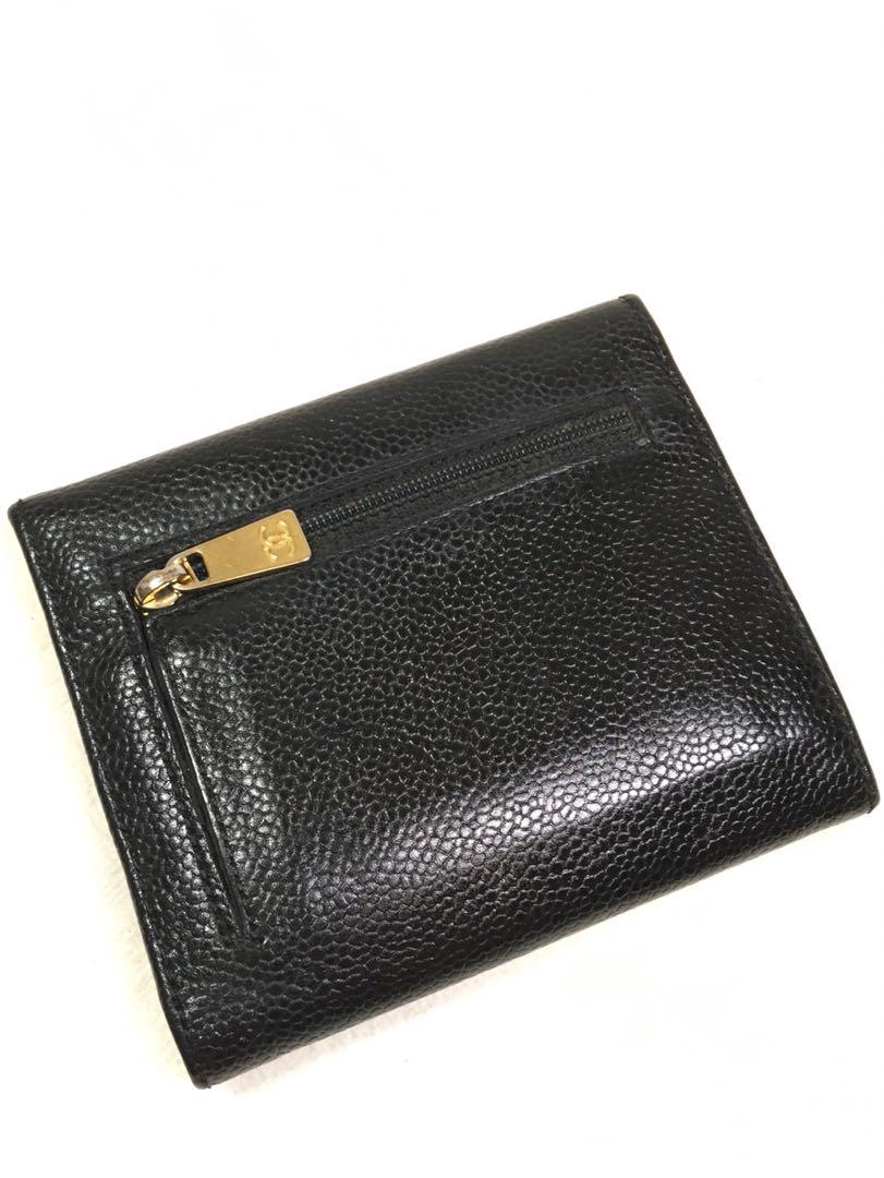 シャネル キャビアスキン ココマーク 財布 画像2