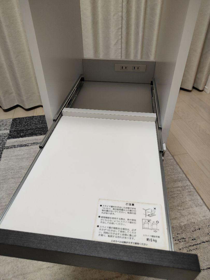 キッチン隙間収納 食器棚 キッチンラック　炊飯器