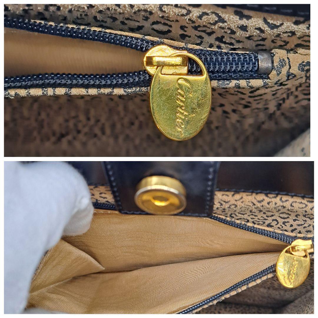 CARTIER カルティエ パンテール トートバッグ ハンドバッグ ブラック