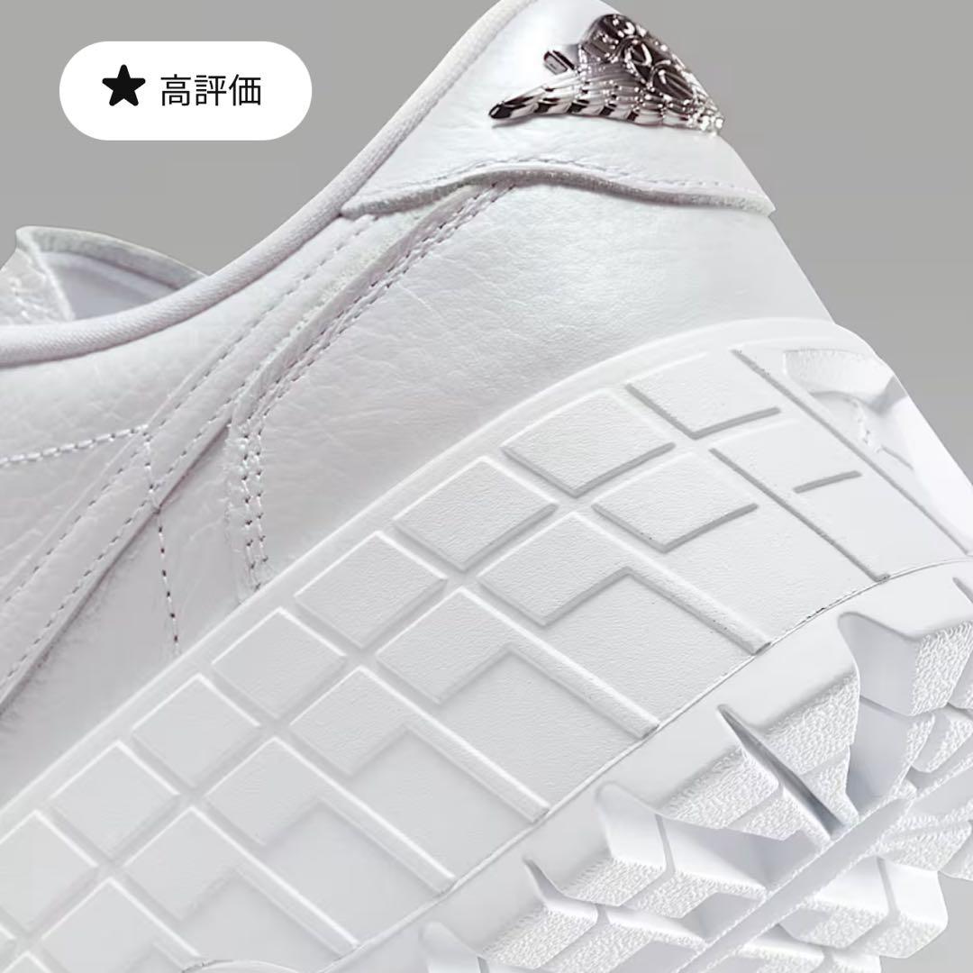 Nike エア ジョーダン 1 ブルックリン LOW 厚底スニーカー　ホワイト