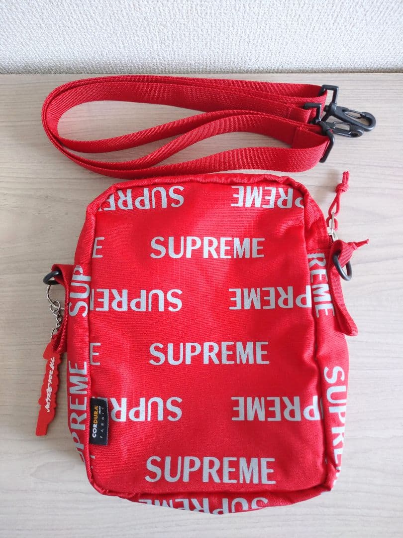 シュプリーム 3M Reflective Repeat Shoulder Bag