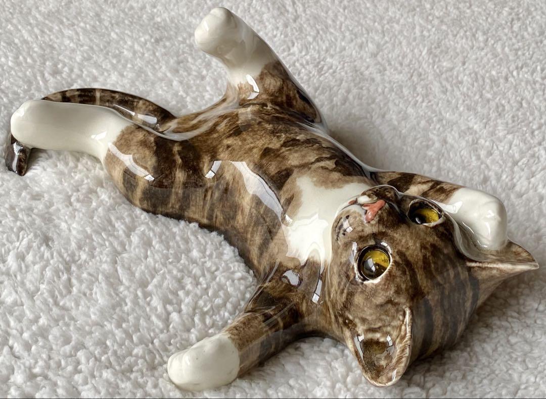 ウィンスタンレイキャット　ヴィンテージ　キジトラ仰向け猫❣️ ☘️サイズ「4」☘️