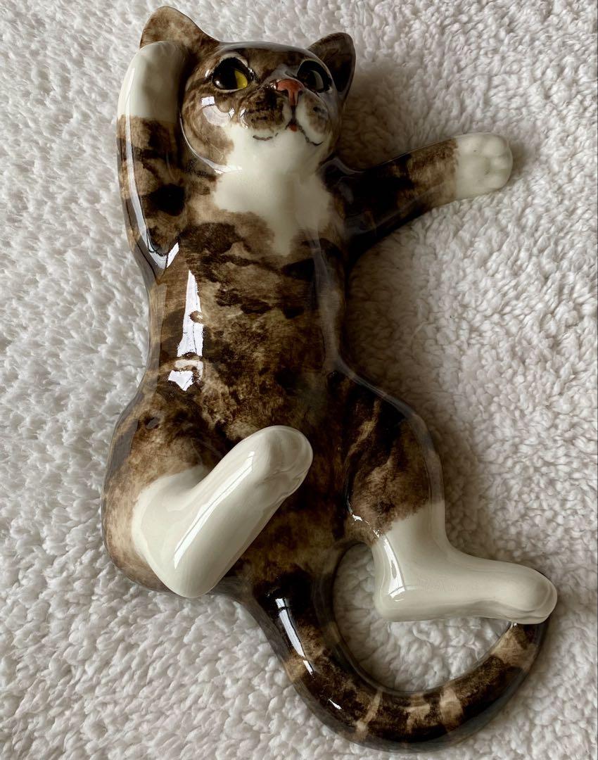 ウィンスタンレイキャット　ヴィンテージ　キジトラ仰向け猫❣️ ☘️サイズ「4」☘️