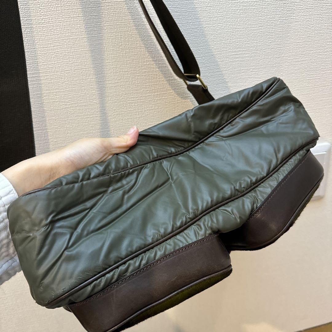 イケオジ御用達 LEONコラボ  HUNTING WORLD迷彩色皮