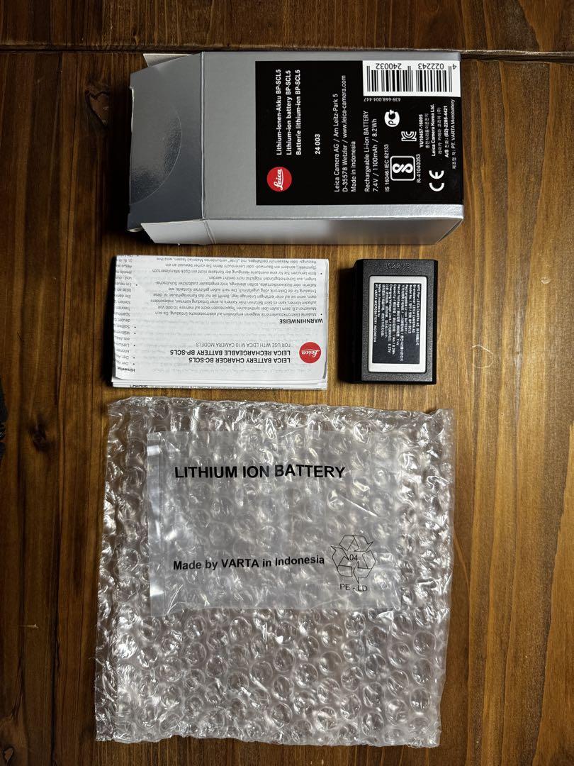 Leica (ライカ) BP-SCL5 （1個） Used Leica M Battery (BP-SCL5) | MPB
