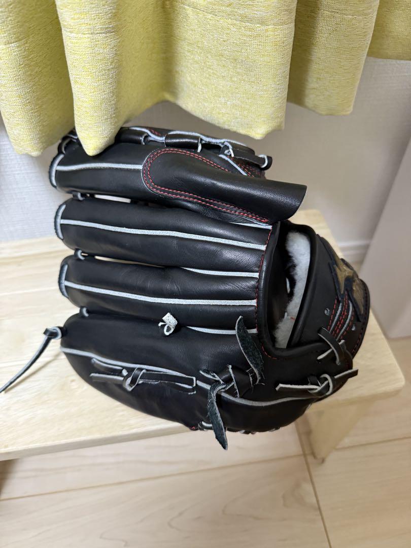 ミズノ　斎藤佑樹Mizuno Global Elite 硬式グローブ ブラック