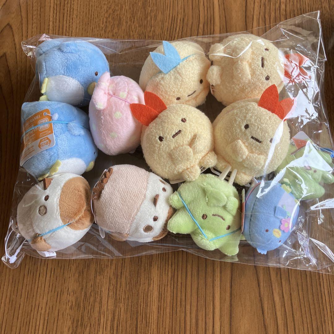 すみっこぐらしゴムひも付きマスコットpart5 全8種×3 セットばら売り14個 すみっこぐらし ゴムひも付きpart5全8種×3セットばら10個ちび