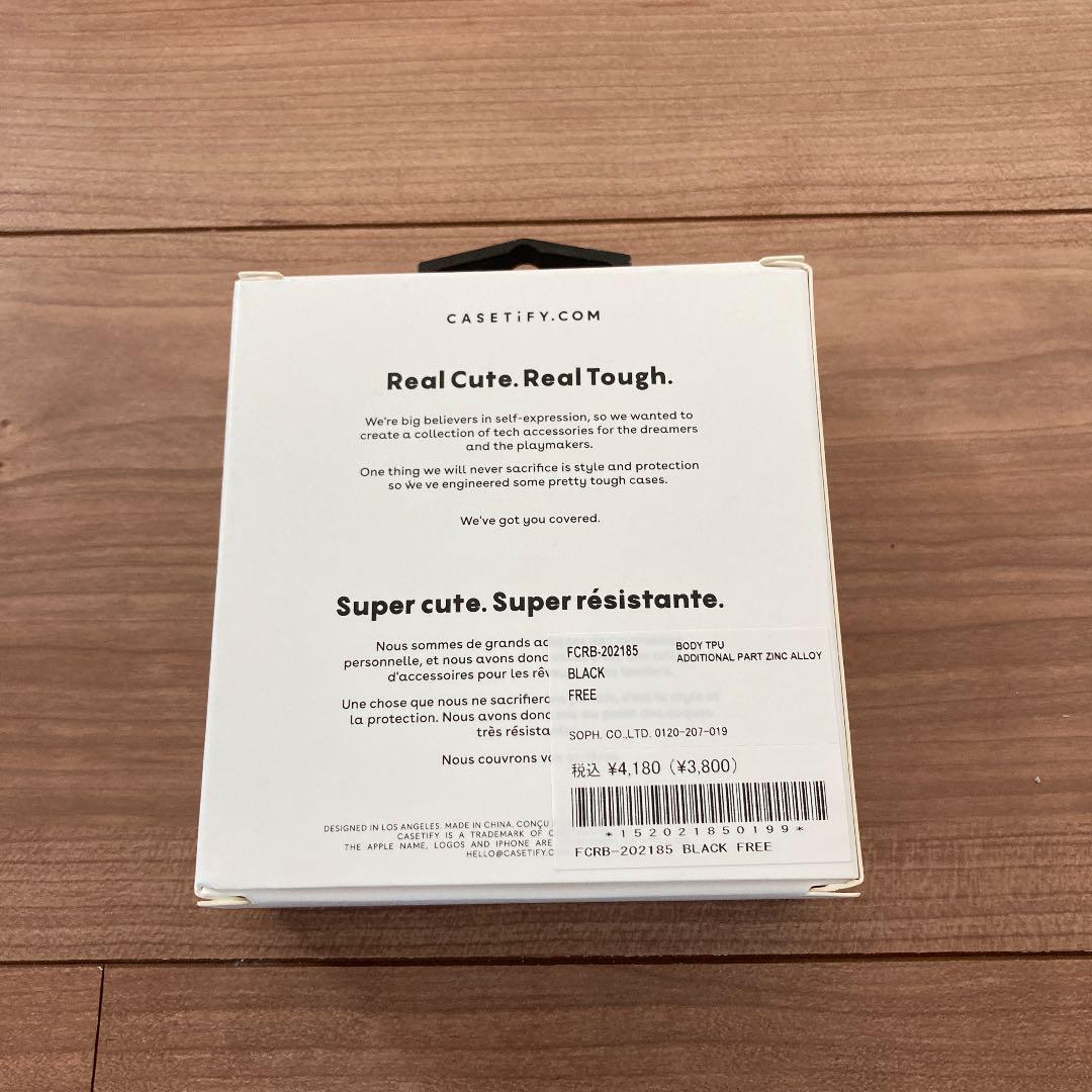 FCRB×CASETiFY AIR PODS PRO CASE ブラック Cx1pk-m30393307364 超歓迎新品